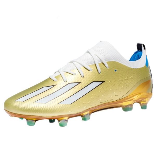 

safety shoes professional soccer long spikes tf ankle football boots outdoor grass cleats eu size 3545 230628, Black;brown