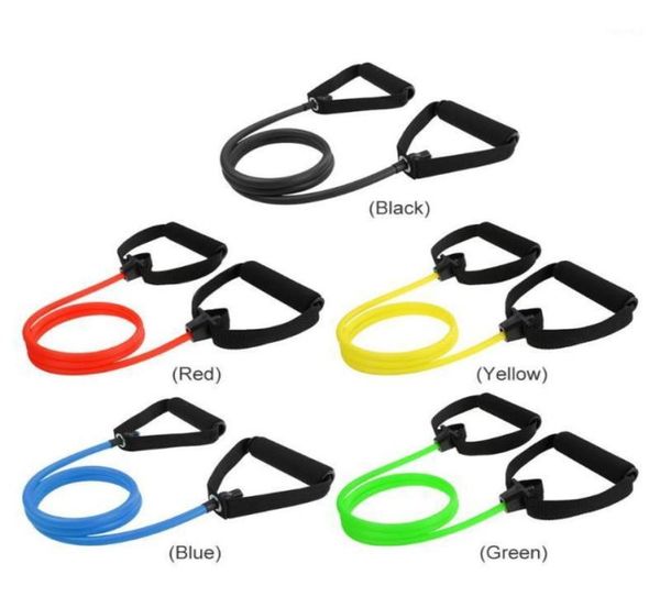 

12m4ft tpe yoga resistance bands pull ropetensile tube expander full body building fitness accessories9669062