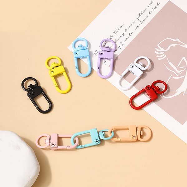

classic multicolor painting bag hook clasp diy jewelry making for gift