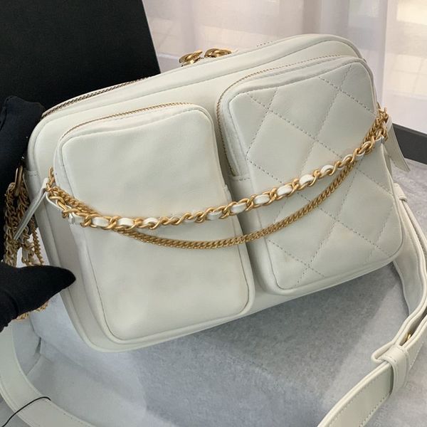 

delicate knockoff genuine camera bag 205cm leather designer shoulder bag yc169