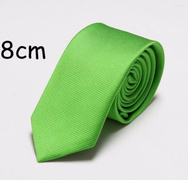 

bow ties hooyi solid for men 8cm width business necktie mens8965368, Black;gray