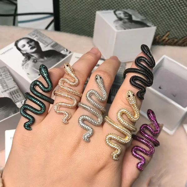 

with side stones taylor mildewed official website limited surrounding spirit snake ring cover advanced design with original packaging 230629, Silver