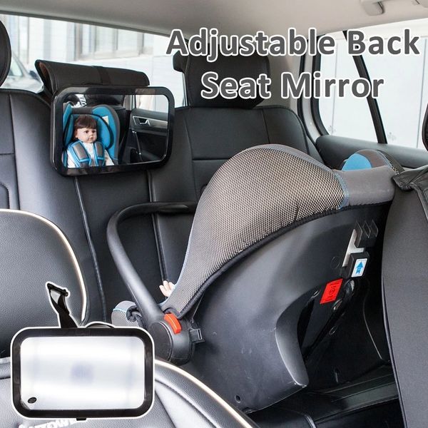 

stroller parts accessories baby mirror adjustable back seat rearview facing headrest mount kids infant show safety monitor 230628