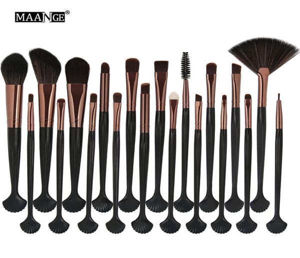 

maange 20pcs cosmetic makeup brushes set powder foundation eyeshadow eyeliner lip brush tool brand make up brushes beauty tools1989072