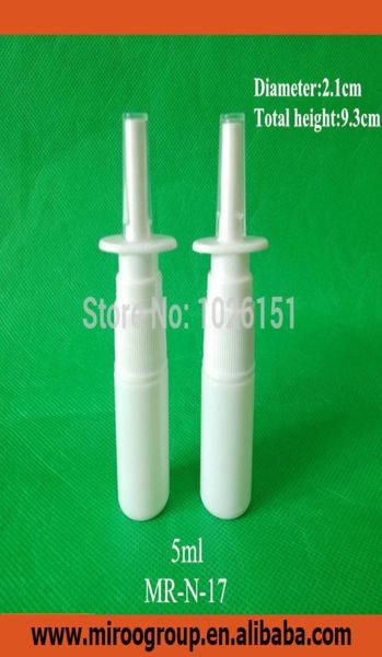 

502 setslot pharmaceutical plastic hdpe white 5ml oral nasal spray bottle with 18410 pump sprayer atomizers1463970