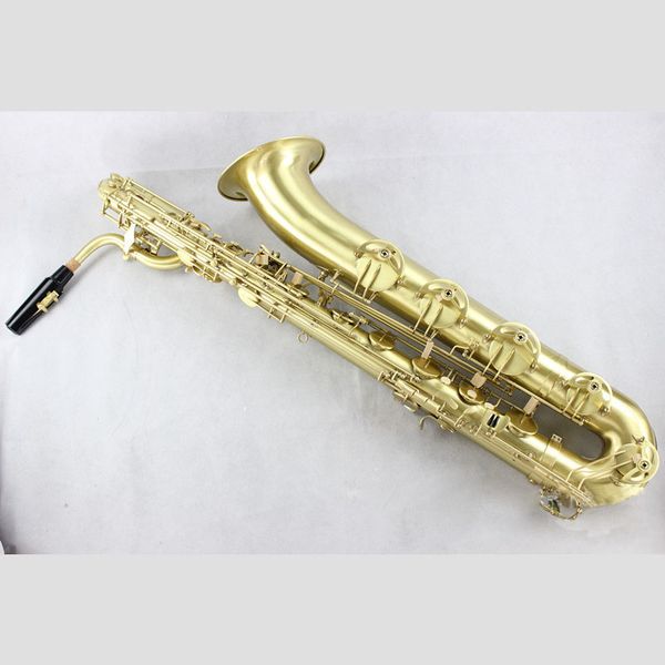 

musical instrument mts-910 e flat bass saxophone surface wire drawing