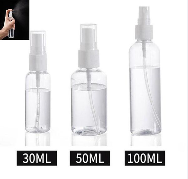 

3050100ml refillable bottles travel transparent plastic perfume bottle atomizer empty small spray bottle toxic and safe8146864