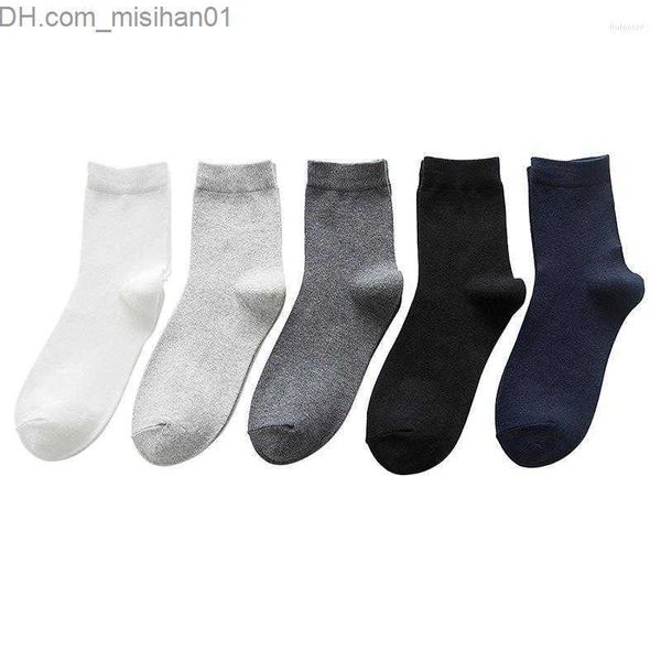 

men's socks men's socks men cotton solid color casual thick winter male calcetines sokken white black meias skarpetki man sox z230