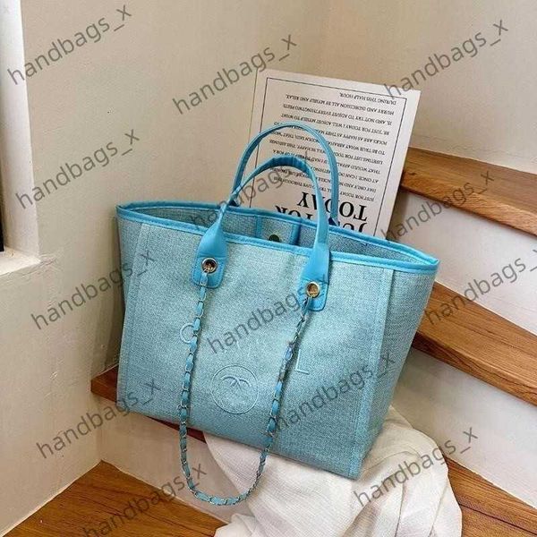 

one shoulder bag women's large bag c bag new commuting embroidered canvas bag crossbody bag portable large capacity chain bag 30g0