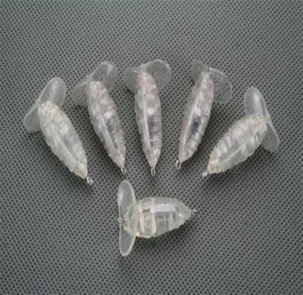 

20pcs unpainted fishing lures jointed crankbait bodies 33g178k1891342