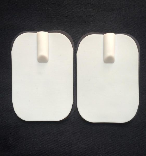 

tensems self adhesive electrode pad 456cm1824inch with hole 2mmsilicon rubber electrodes pads1808328