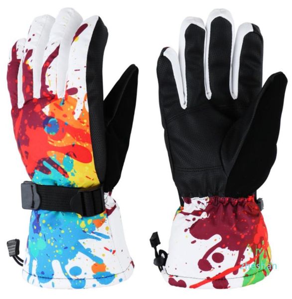 

waterproof winter warm ski gloves women men thickening snowboarding skiing gloves snowmobile riding motorcycle outdoor gloves7701217