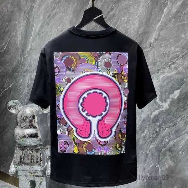 

designer mens t shirt chrome summer sweatshirts heart ch short sleeve shirts loose hip hop chromees hearts fashion horseshoe sanskrit cross, White;black