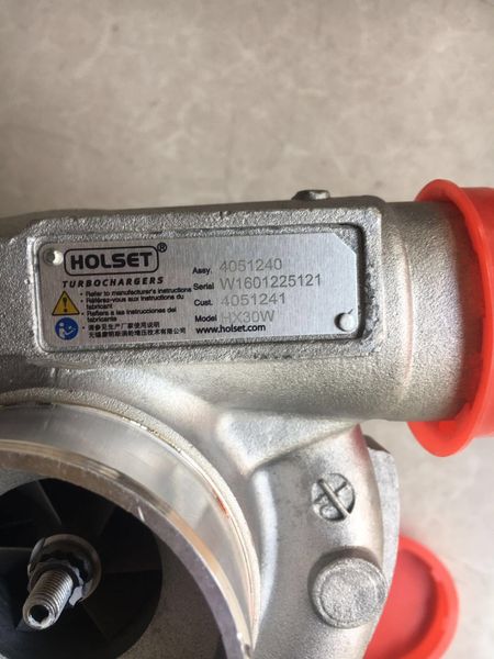 

turbocharger for hx30w 4051240/4051241 w1601225121 turbocharger