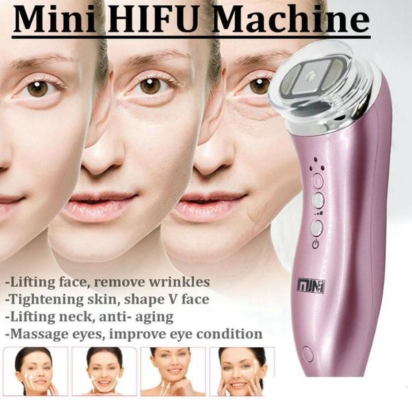 

mini hifu high intensity focused ultrasound skin care led rf facial lifting beauty spa wrinkle removal machine3780308