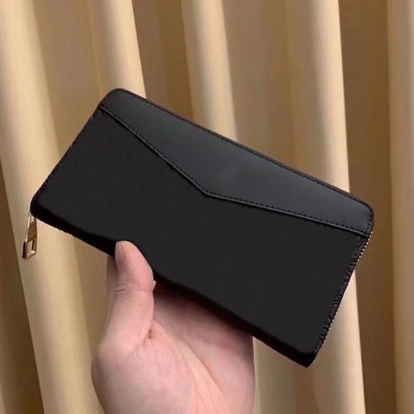 

Vintage Coin Purse Unisex High-Quality Card Holder Men Fashion Shopping Wallet Top Designer Luxury Classic Wallets Women Artwork Coin Purses Wholesale, Black