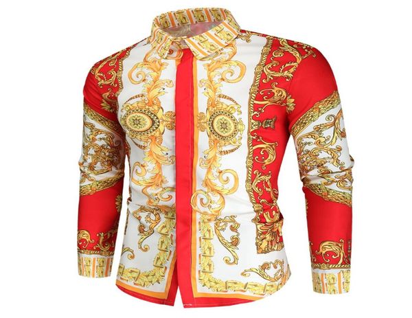 

men039s red shirts glitter shirt fashion nightclub bar party mens long sleeve disco dance camisas3397010, Black