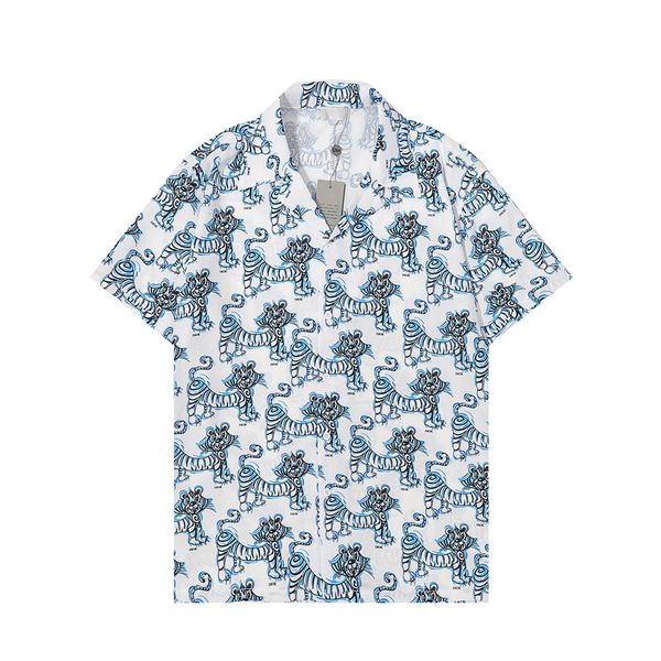 

design blouse shirts men's camisas de hombre fashion geometric letter print casual shirts men short sleeve turn down collar business dr, White;black