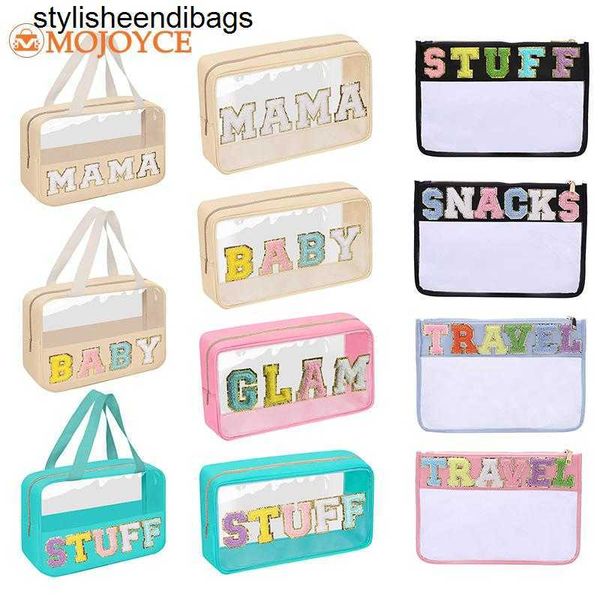 

totes letter patches transparent makeup fashion cosmetic beauty case waterproof large make up bag travel toiletry kit bags stylisheendibags