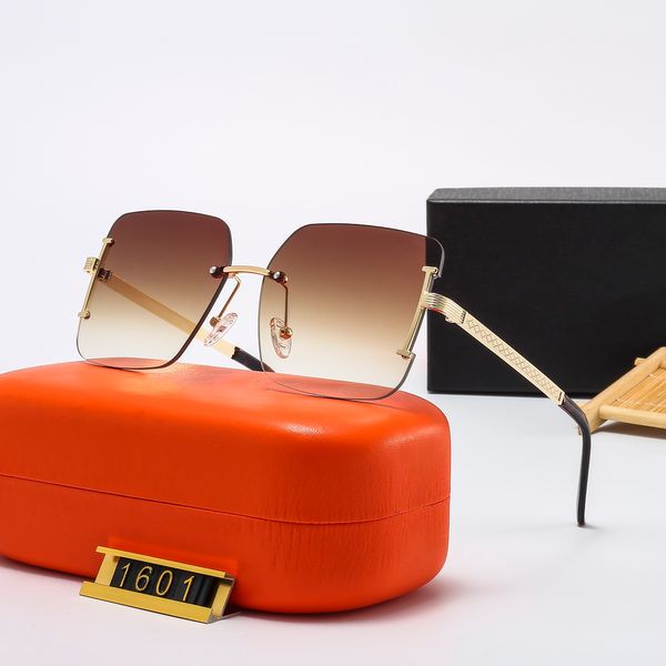 

brand designer sunglasses for women designer sunglasses men sun glasses uv400 mixed color frameless street fashion beach catwalk suitable fo, White;black