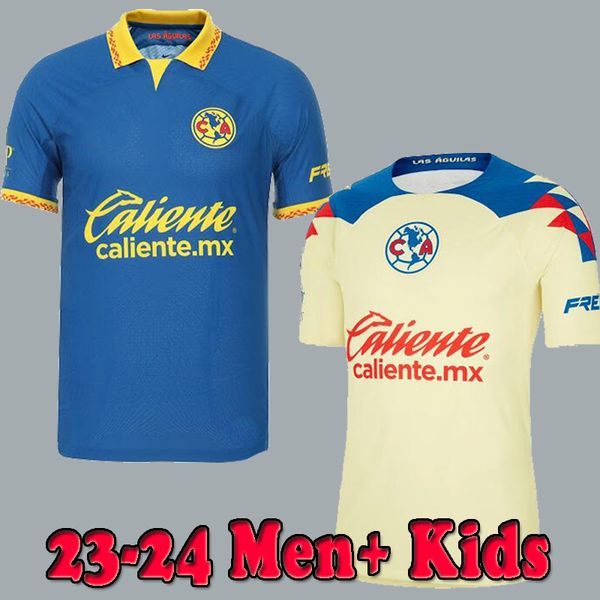 

23 24 club america soccer jerseys pre match men kids women giovani r.martinez d.valdes g.ochoa giovani fidalgo 2023 2024 camisetas de futbol, Black;yellow