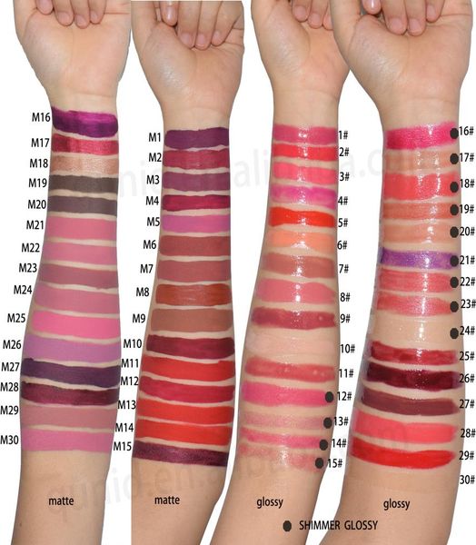 

lip gloss cosmetics matte liquid lipstick shimmer clear private label difference color non cup stick long lasting customized choos3943689