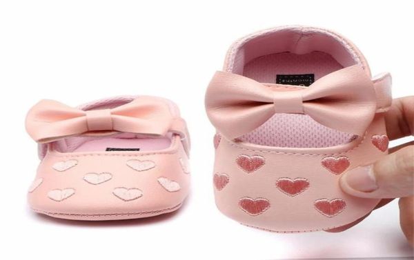

cute heart princess shoes toddler kid baby girls toddler first walkers soft leather bow shoes summer baby zapatos de bebes7394070