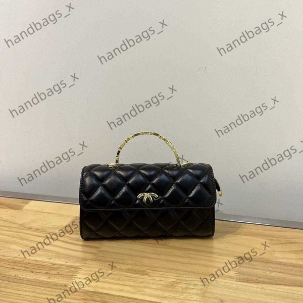 

designer handbag c bag enamel handle commuter small square french advanced light luxury shoulder diamond checker dmqs