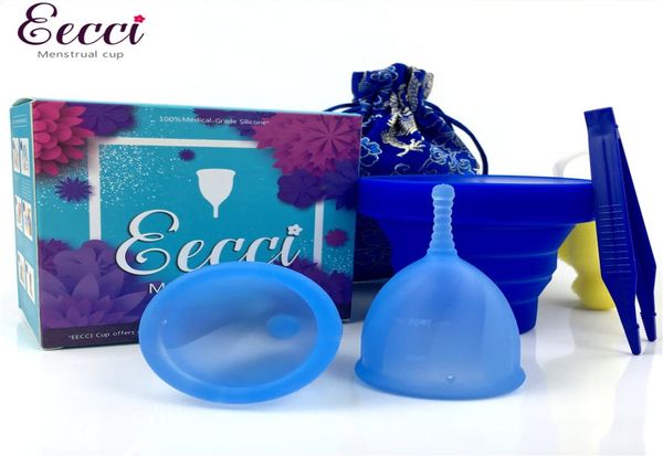

menstrual cup period cups for women lady menstrual period reusable feminine hygiene menstrual copa eecci brand 2pcs sterilizer and8578960