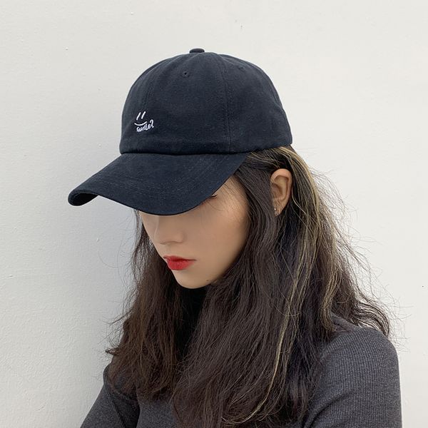 

ball caps foux baseball summer women letter embroidery cute designer adjustable black fashion sun hat korea style 230629, Blue;gray