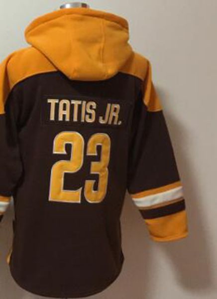 

san diego #23 fernando tatis jr. fans hoodie american baseball pullover, Black