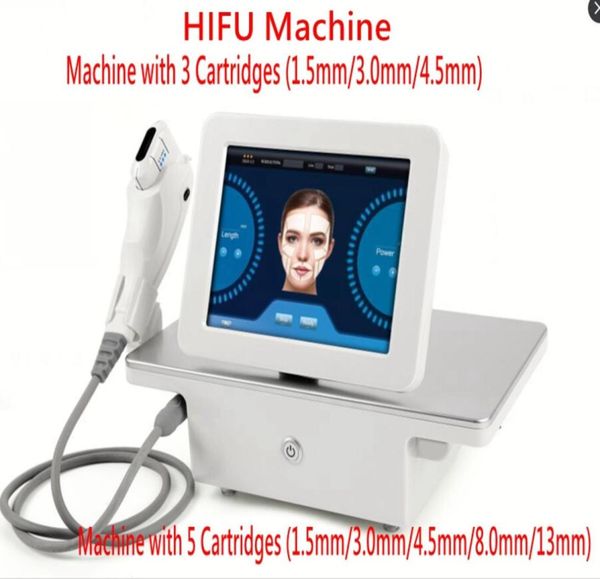 

profession high intensity focused ultrasound hifu machine face lift skin tightening anti aging body slimming with 3 5 cartridges6603321