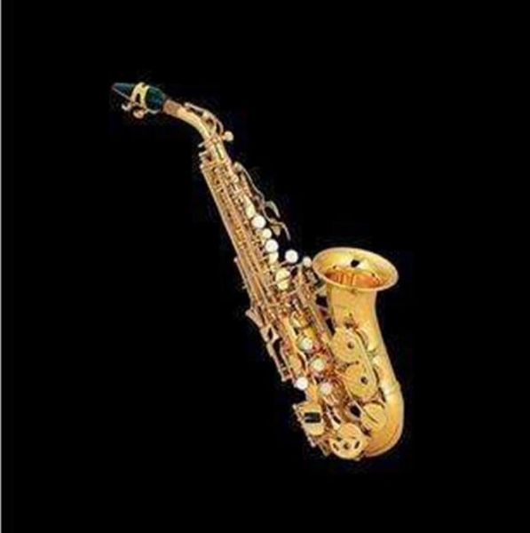 

new yanagisawa s991 soprano bb curved neck saxophone lacquer gold brass body musical instruments with mouthpiece7836796