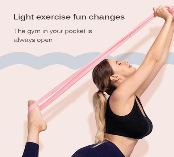 

resistance bands gym equipment mini band strength training fitness yoga rally elastic durable yoga15150150