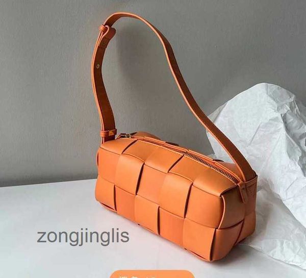 

handbag high-grade leather 2023 designer bags bottegas brick network genuine venetas knitted one-shoulder underarm cassettes bag wo gx1i