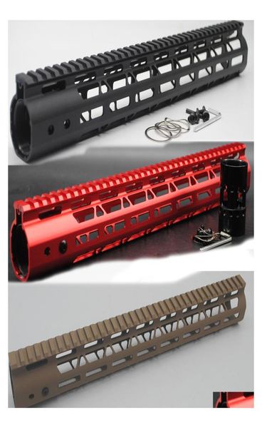 

car dvr others tactical accessories 15 inch length mlok handguard rail float mount system black red tan color fit 223556 rifl6440311