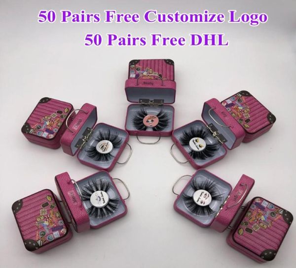 

100 mink eyelashes 25 mm wispy fluffy fake lashes 5d makeup big volume crisscross reusable false eyelashes extensions beauty fash1604778