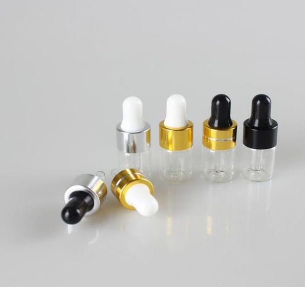 

clear glass vial 3mlessential oil skin care container with dropper1754231