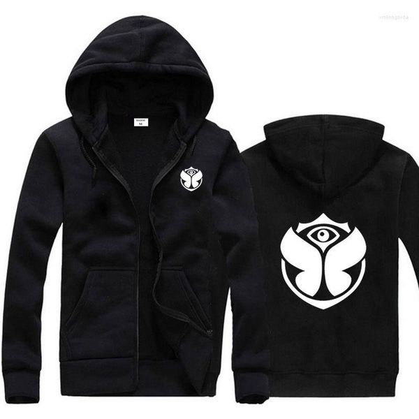 

mens hoodies 2023 hoodie music cardigan hooded jacket, Black