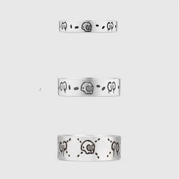

2023 classic 925 sterling silver gujia elf 4mm 6mm 9mm ring couple small gift