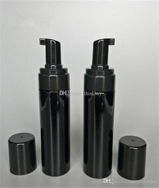 

150g plastic refillable travel foamer pump bottle body wash black soap foaming pumps pet diy liquid dish soap 20190122071873821