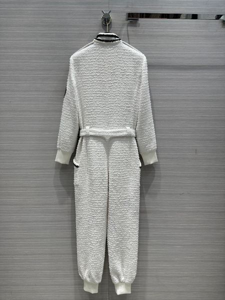 

brand same style women's jumpsuits & rompers 2023 new autumn fashion print designer luxury women pants 0629-5, Black;white