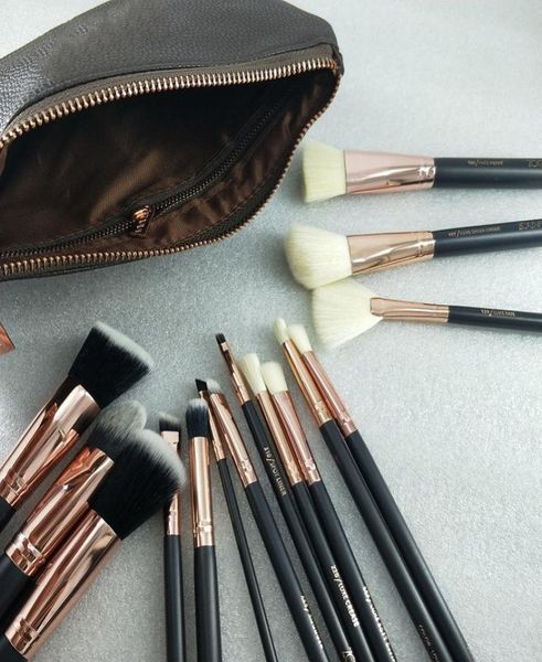 

brush 15pcsset professional makeup brush set eyeshadow eyeliner blending pencil cosmetics tools with bag blush eyebrow8210252