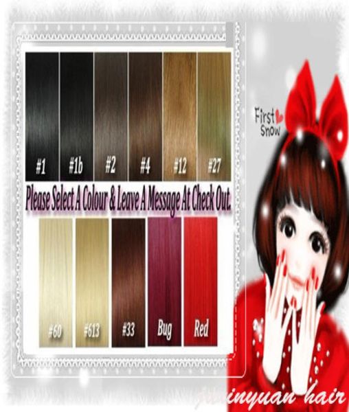 

7a 220gpc 10pcset 100 real human hairlndian hair clips in extensions real straight full head 397070, Black