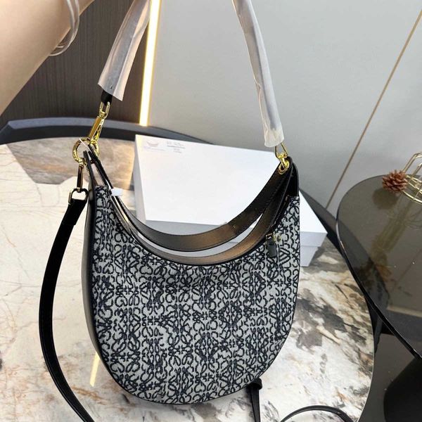 

designer crescent bags lowe brand single shoulder handbag women's graffiti tote wallet classic saddles underarm crossbody bag