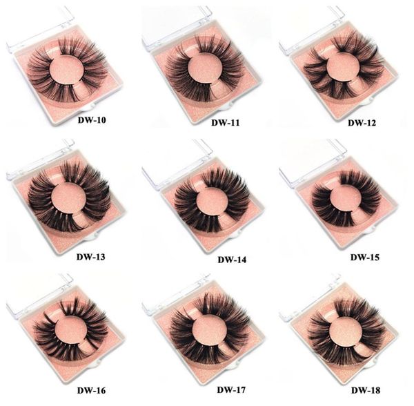 

mink eyelashes 25mm lashes fluffy messy 3d false eyelashes dramatic long natural lashes makeup mink lashes with square box1608666