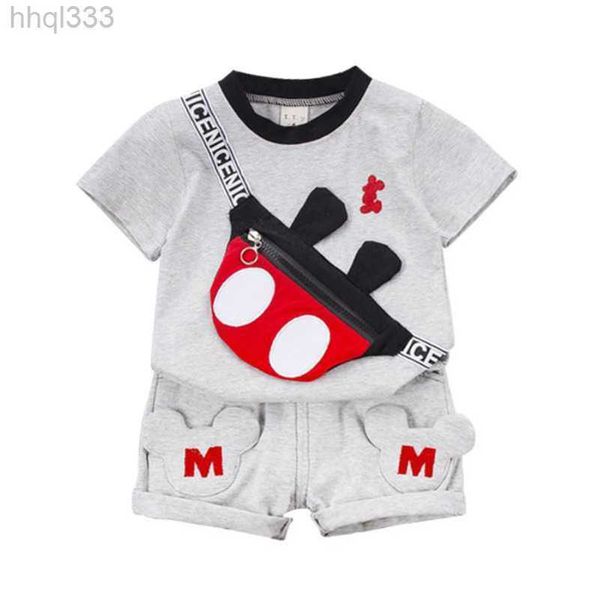 

new summer baby clothes suit children fashion boys girls cartoon t shirt shorts 2pcs/set toddler casual clothing kids tracksuits lj200916, White