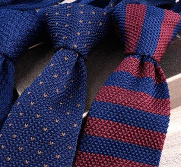 

bow ties necktie men039s fashion korean version casual versatile wool knitting british pointed head narrow width 6cm menbow5539409, Black;gray