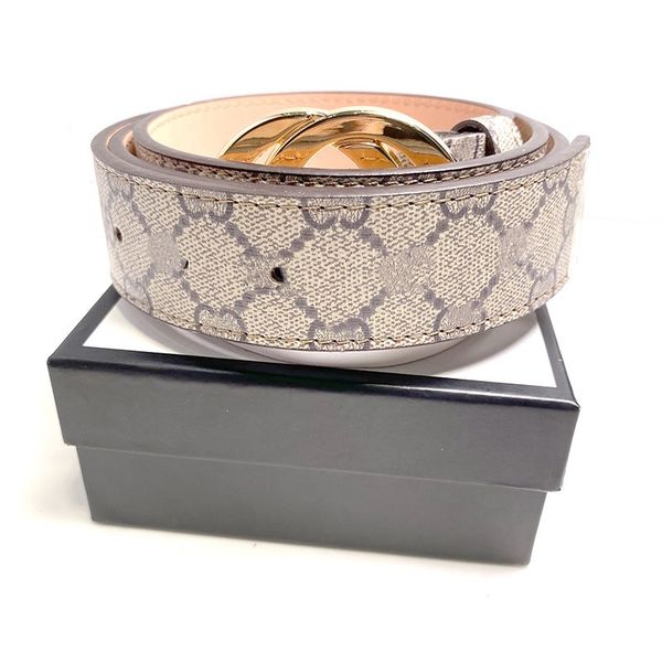 

designer belt men women belt fashion belts smooth big buckle real leather classical strap ceinture 2.0cm 3.0cm 3.4cm 3.8cm width with box pa, Black;brown