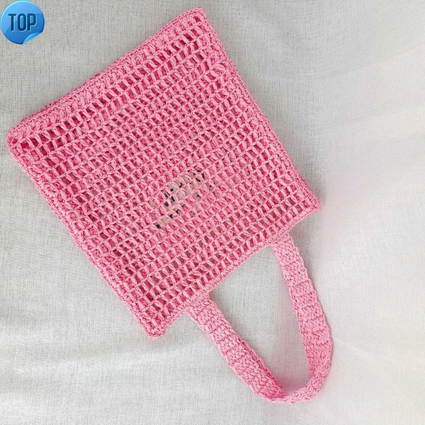 

summer beach shoulder bag straw bags casual rattan women handbags wicker woven female totes large capacity lady travel purse handbaghh